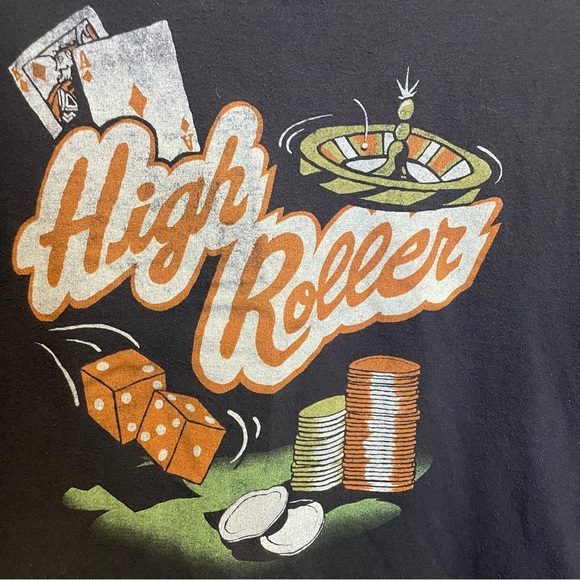 Junk Food Clothing High Roller Gambling T-Shirt Men’s XL - Picture 2 of 5
